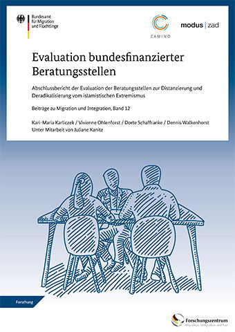 Titelbild des Berichtes "Evaluation bundesfinanzierter Beratungsstellen - Abschlussbericht" Titelbild des Berichtes "Evaluation bundesfinanzierter Beratungsstellen - Abschlussbericht"